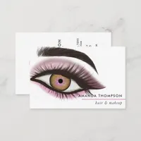 Chic Pink Beauty Fashion Business Card