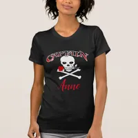 Personalized Jolly Roger (Rose) T-Shirt