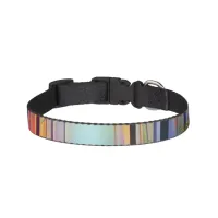 Dreamy Rainbow Colored Forest Trail Digital AI Art Pet Collar