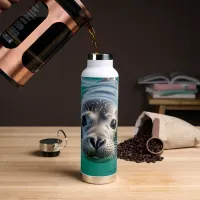 Cute Seal Sticking Head out of Water  Water Bottle