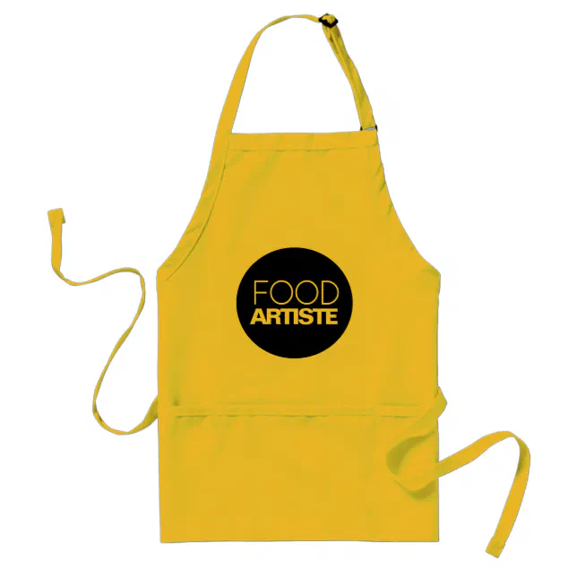 Funny Food Artiste Adult Apron