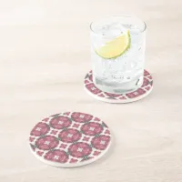 Patterned  coaster