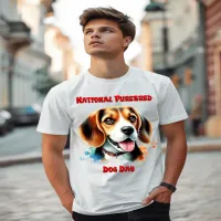 Beagle Celebration: National Purebred Dog Day T-Shirt