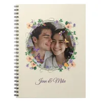 Romantic Ivy and Butterflies Notebook