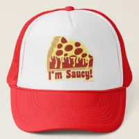 So Saucy Deep Pizza Trucker Hat