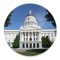 Capitol Majesty: Sacramento's Timeless Icon Ceramic Knob