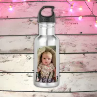 Personalized Water Bottle, Add Your Picture! Stainless Steel Water Bottle