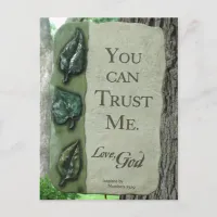 You Can Trust Me, Love God, Postcard