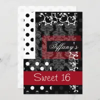 Sweet Sixteen party Invitation