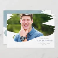 Stroke of success graduation announcement