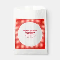 Friendsgiving Potluck Chili Cook Off Thanksgiving Favor Bag