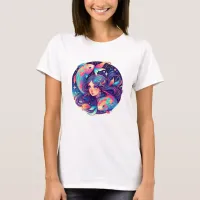 Just a Pisces Girl | Horoscope Art  T-Shirt