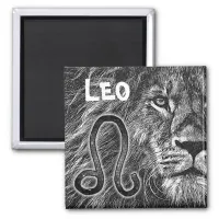 Horoscope Sign Leo Magnet