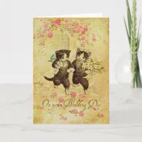 Wedding Day Kitties Card