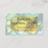 Serenity in Green Environmental Consultant Business Card