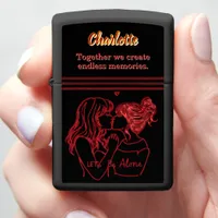 Celebrate women's friendship and humor zippo lighter