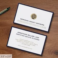 Simple Minimalist Legal Business Card