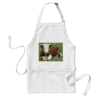 Cow in the Grass Apron
