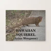 Hawaiian Squirrel (Asian Mongoose) Photo Puzzle