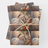 Wrapping Paper Flat Sheet Set of 3