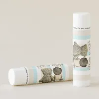 Cowboy and Teddy Bear Baby Shower Chapsticks