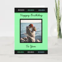 Happy Birthday to you Add Your Photo Card