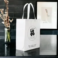 Custom Company Logo Reusable Grocery Tote Bags