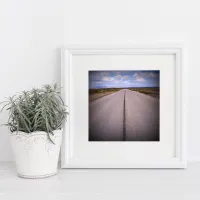 Summer Vacation Road Trip 4x4 Square Photo Print