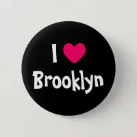 I Love Brooklyn Pinback Button