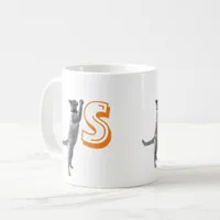 Mug - Cat with Initial and Name