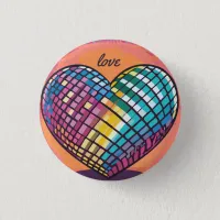 Colorful Love Button