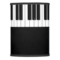 Piano Keyboard Black and White Keys Lamp Shade