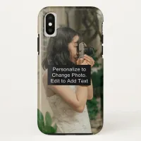 Custom Personalized Photo Artwork Add Name Slogan Case-Mate iPhone Case