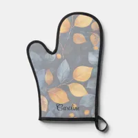 Golden Foliage Dreams Autumn Nature Beauty Oven Mitt