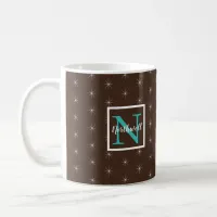 Twinkling Lights Pattern Monogram ID594 Coffee Mug