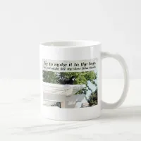 Try to Make It Slogan Cat Inspirational Photograph Coffee Mug