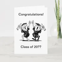 Graduation Couple or Friends Class of 20XX Card