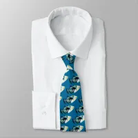 Triggerfish Pattern Neck Tie