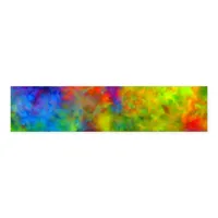 [Atomic Tie-Dye] Psychedelic Rainbow Colors Paper Napkin Bands