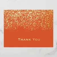 Foil Wedding Thank You  Foil Holiday Postcard