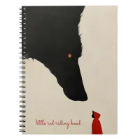 the Heartless Wolf and the Little Red Riding Hood Notebook