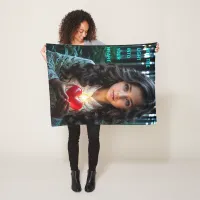 Heart Light Fleece Blanket