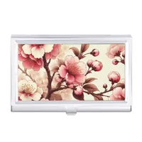 Cherry Blossom Business Card Case