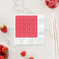 Christmas Holiday Charm Pattern 09 -  Napkins