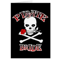 Pirate Bride Card