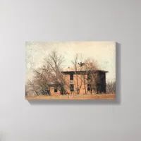 Old Abandoned House Canvas Print