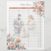 Bridal Wedding Budget Planner Page