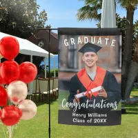 Graduate Congratulations Graduation Custom Photo Garden Flag