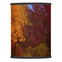 Autumn Leaves of Yellow and Purple, ZSSPG Lamp Shade