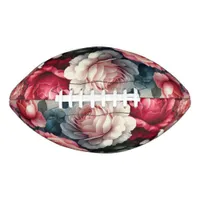 Timeless Rose Floral Charm Football